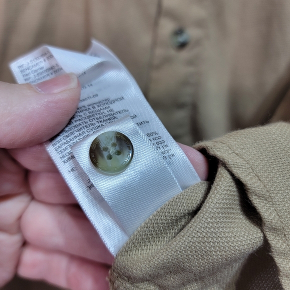 ExOfficio Button-up Shirt Mens Size Large Long Sleeve Outdoor Insect Shield. - Picture 7 of 10